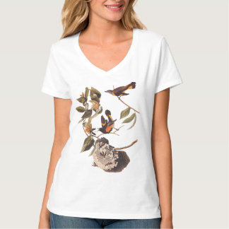 オードボンアメリカンレッドスタートバード Tシャツ