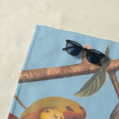 オードボンイエロークッコオ ビーチタオル (インサイチュ)