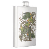 オードボンカロライナオウムイラストレーション フラスク (右)