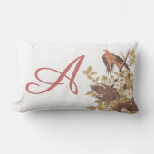 オードボンカロライナ亀の鳩パーソナライズされた枕 ランバークッション (正面)