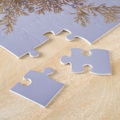 オードボンシダーワクウィングバードオンエバーグリーンジュニパー ジグソーパズル (側面)