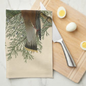 オードボンシダーワクウィングバード キッチンタオル (四つ折り)