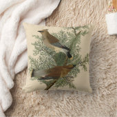 オードボンシダーワクウィングバード クッション (ブランケット)