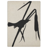 オードボンシルエットII クリップボード (裏面)