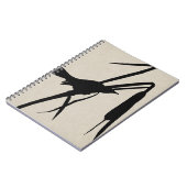 オードボンシルエットII ノートブック (左側)