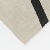 オードボンシルエットII フリースブランケット (角)