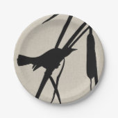 オードボンシルエットII ペーパープレート (正面)