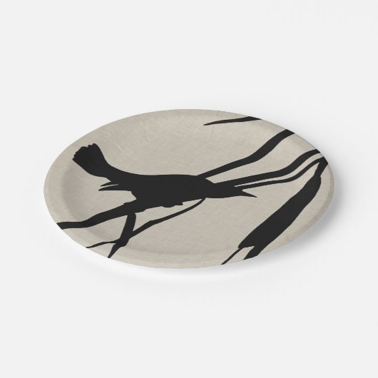 オードボンシルエットII ペーパープレート (アングル)