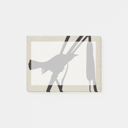 オードボンシルエットII ポストイット (正面)