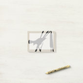 オードボンシルエットII ポストイット (デスク上)