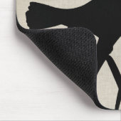 オードボンシルエットII マウスパッド (コーナー)