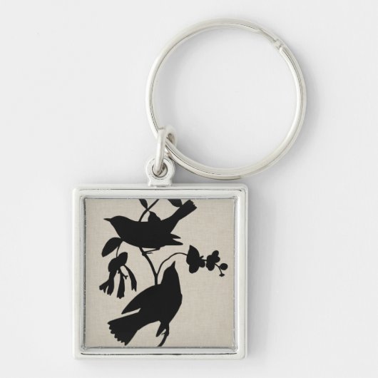 オードボンシルエットIV キーホルダー (正面)