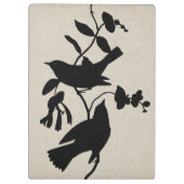 オードボンシルエットIV クリップボード (裏面)