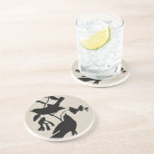 オードボンシルエットIV コースター (側面)