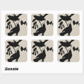 オードボンシルエットIV スクエアシール (シート)