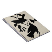 オードボンシルエットIV ノートブック (右側)