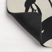 オードボンシルエットIV マウスパッド (コーナー)