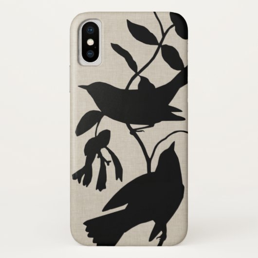 オードボンシルエットIV Case-Mate iPhoneケース (裏面)