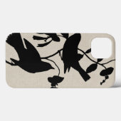 オードボンシルエットIV Case-Mate iPhoneケース (裏面 (横))