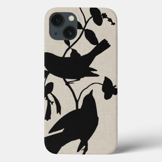 オードボンシルエットIV Case-Mate iPhoneケース (裏面)