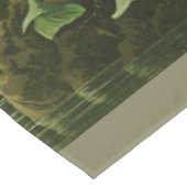 オードボンスノーイヘロンホワイトエグレットバード野鳥観察 テーブルクロス (アングル)