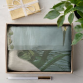 オードボンスノーイヘロンホワイトエグレットバード野鳥観察 薄葉紙 (ギフト)