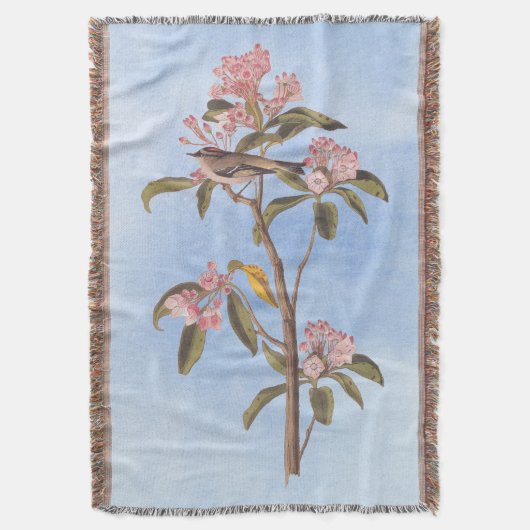 オードボンズキュービエのキングレット謎の鳥 スローブランケット (正面縦)