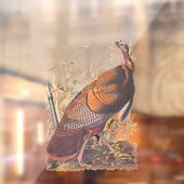 オードボンズバーズオブアメリカ野生のトルコ秋の鳥 ウィンドウサイン (シート2)