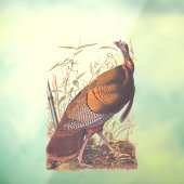 オードボンズバーズオブアメリカ野生のトルコ秋の鳥 ウィンドウサイン (シート3)