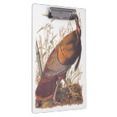 オードボンズバーズオブアメリカ野生のトルコ秋の鳥 クリップボード (右)