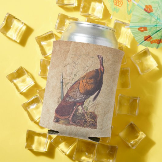 オードボンズバーズオブアメリカ野生のトルコ秋の鳥 缶クーラー (インサイチュ 夏)