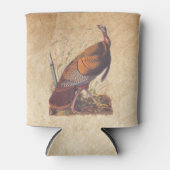 オードボンズバーズオブアメリカ野生のトルコ秋の鳥 缶クーラー (正面)