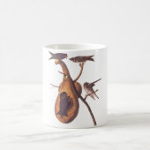 オードボンズパープルマーチン コーヒーマグカップ (中央)