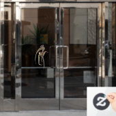 オードボンズヴィガーズヴィレオソンバード ウィンドウサイン (オフィスドア)