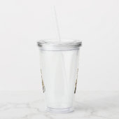 オードボンズヴィンテージブルーグリーンウォーブラーソングバード アクリルタンブラー (左)