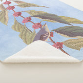 オードボンズヴィンテージブルーグリーンウォーブラーソングバード シェルパブランケット (3/4)