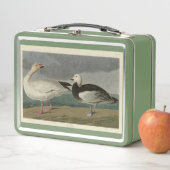 オードボンズ・バーズオブアメリカの雪ガチョウ メタルランチボックス (インサイチュ)