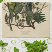 オードボンズ・バード・オブ・アメリカのカロライナ・オウム キッチンタオル (折り畳み)