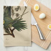 オードボンズ・バード・オブ・アメリカのカロライナ・オウム キッチンタオル (四つ折り)