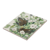 オードボンズ・モーニング・ドーブ・カロライナ絵を描ピジョン タイル (側面)