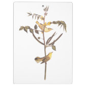 オードボンチルドレン・ウォーブラーズ・ソングバード クリップボード (裏面)