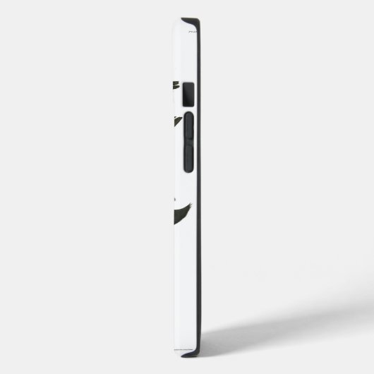 オードボンディスプリケートアイボリーハシミクドペッカー Case-Mate iPhoneケース (裏面 / 左)