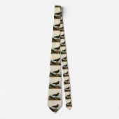 オードボンバーズアメリカ白脚牡蠣捕獲器 ネクタイ (正面)