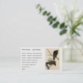 オードボンバードのブラックウォリアー 名刺 (スタンド正面)