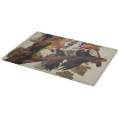 オードボンパイレーテッドウッドペッカ絵画ーの鳥 カッティングボード (角)