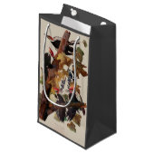 オードボンパイレーテッドウッドペッカ絵画ーの鳥 スモールペーパーバッグ (正面アングル)