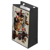 オードボンパイレーテッドウッドペッカ絵画ーの鳥 スモールペーパーバッグ (裏面アングル)