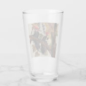 オードボンパイレーテッドウッドペッカ絵画ーの鳥 タンブラーグラス (裏面)