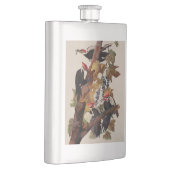 オードボンパイレーテッドウッドペッカ絵画ーの鳥 フラスク (右)