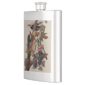 オードボンパイレーテッドウッドペッカ絵画ーの鳥 フラスク (左)